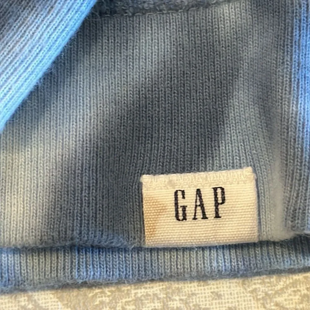 Baby Gap Shades of Blue Tie Dye Terrycloth Long Sleeve Shirt - Size 4